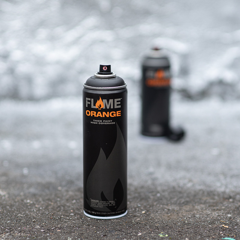 Flame Thick Black 500ml - obrazek 3