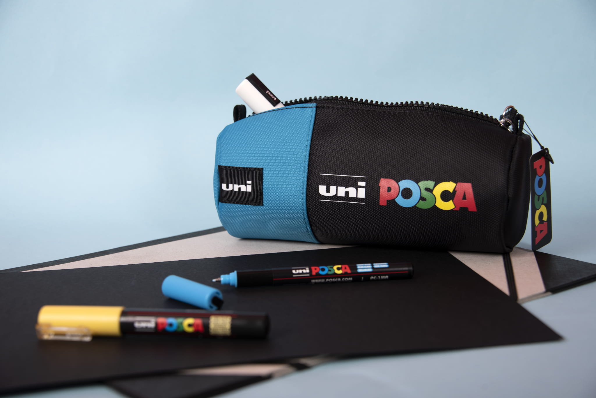 POSCA piórnik niebieski